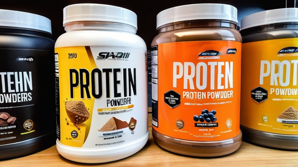 Photo protein powders