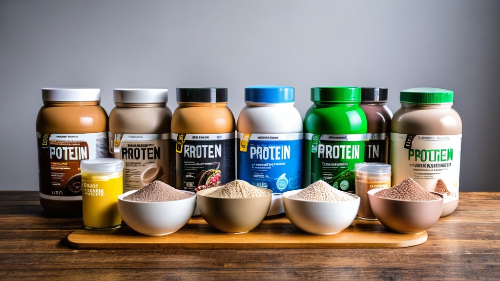 Photo protein powders